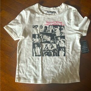 Rolling Stones Kids Graphic Tee - White